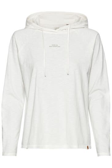 CAMEL ACTIVE Hoodie ecru