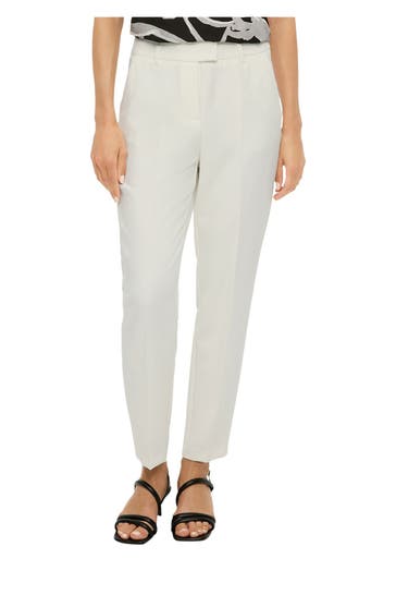 S.OLIVER BLACK LABEL Business-Hose offwhite