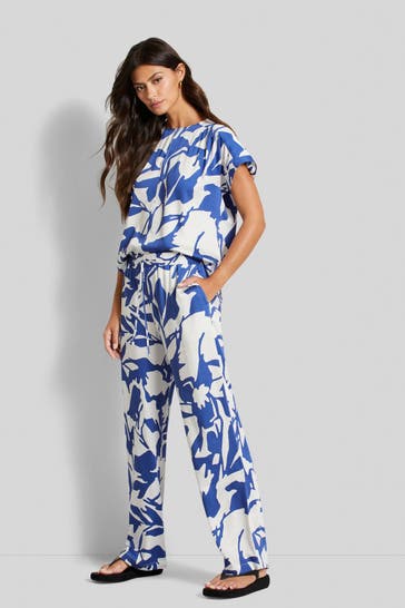 BUGATTI Stoffhose gemustert