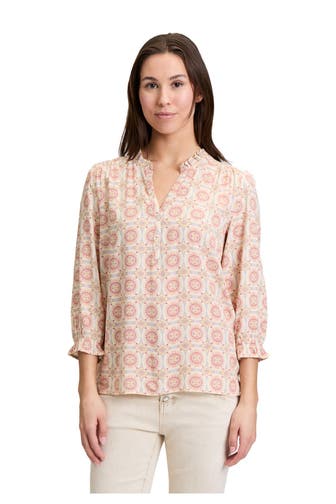 CARTOON Blusenshirt gemustert