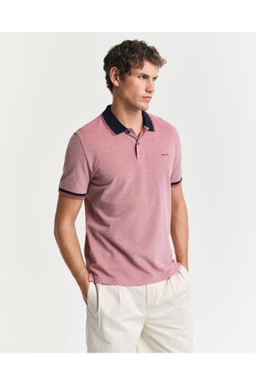 GANT Polo-Shirt pastellrot