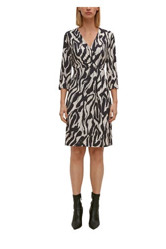 COMMA, Kleid gemustert