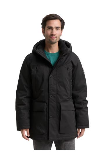 TOM TAILOR Parka schwarz