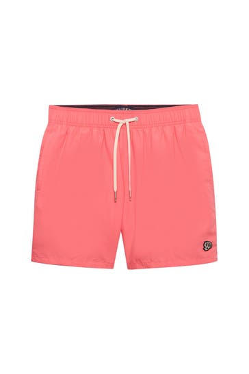 SUPERDRY Badeshorts koralle