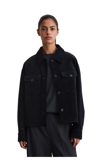 MARC O'POLO Overshirt nachtblau