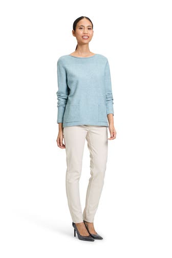 BETTY BARCLAY Strickpullover hellblau