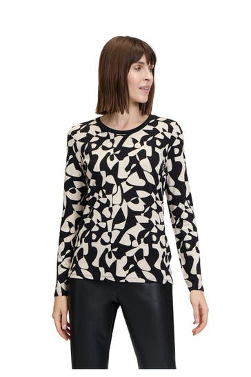 BETTY BARCLAY Longsleeve gemustert