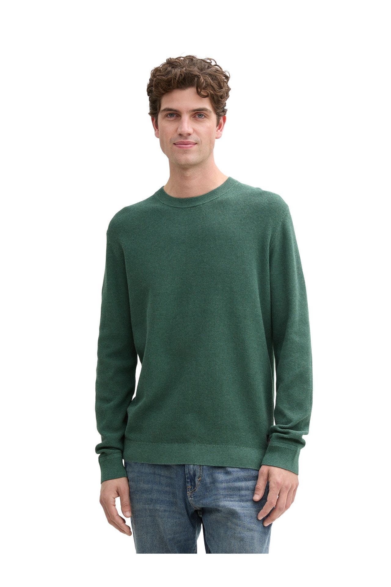 TOM TAILOR Strickpullover grün, Bild 1