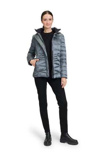 GIL BRET Light-Steppjacke graublau