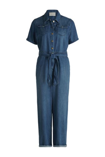 CARTOON Jeans-Overall blau