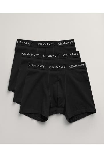 GANT 3er-Pack Boxer Trunks schwarz
