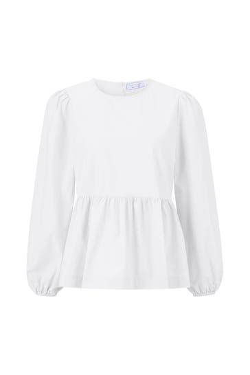 RICH & ROYAL Blusenshirt weiß