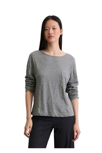 MARC O'POLO Longsleeve grau