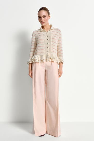 RICH & ROYAL Strickjacke gestreift