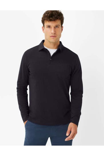 BRAX Polo-Shirt 'Pirlo' nachtblau
