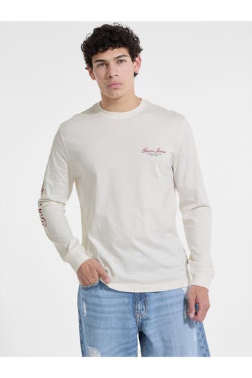 GUESS Longsleeve creme