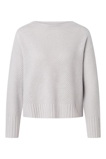 WINDSOR. Strickpullover greige