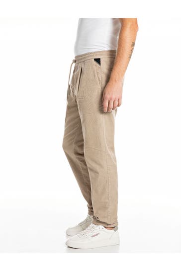 REPLAY Stoffhose beige