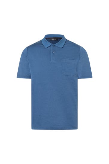 MAERZ MUENCHEN Polo-Shirt navy