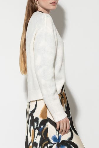 LUISA CERANO Wollmixjacke offwhite
