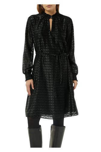 COMMA, Midikleid gemustert