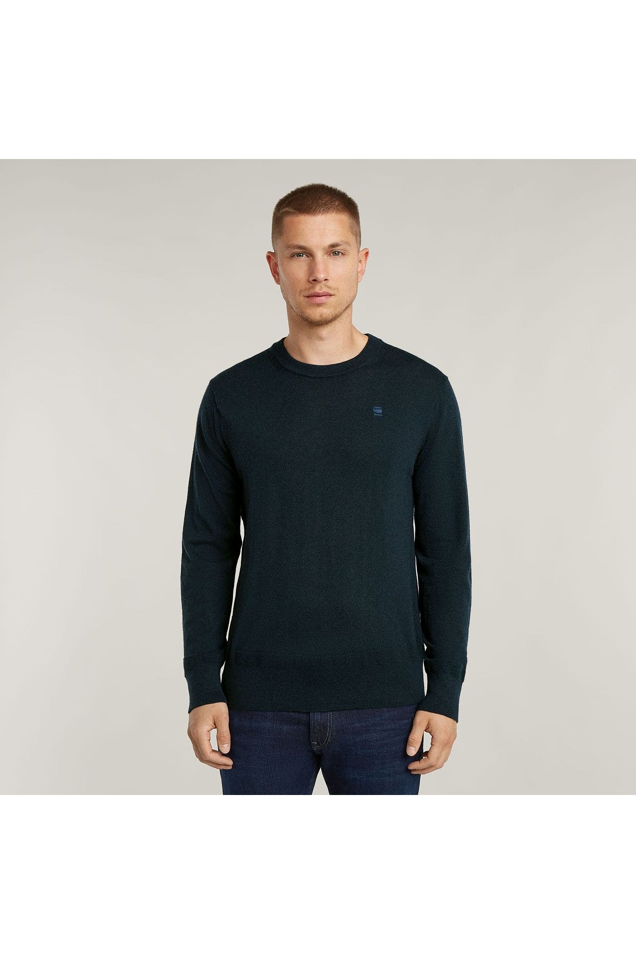 G-STAR Wollstrickpullover navy, Bild 1