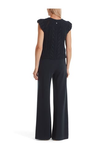 MARC CAIN Stricktop schwarzblau