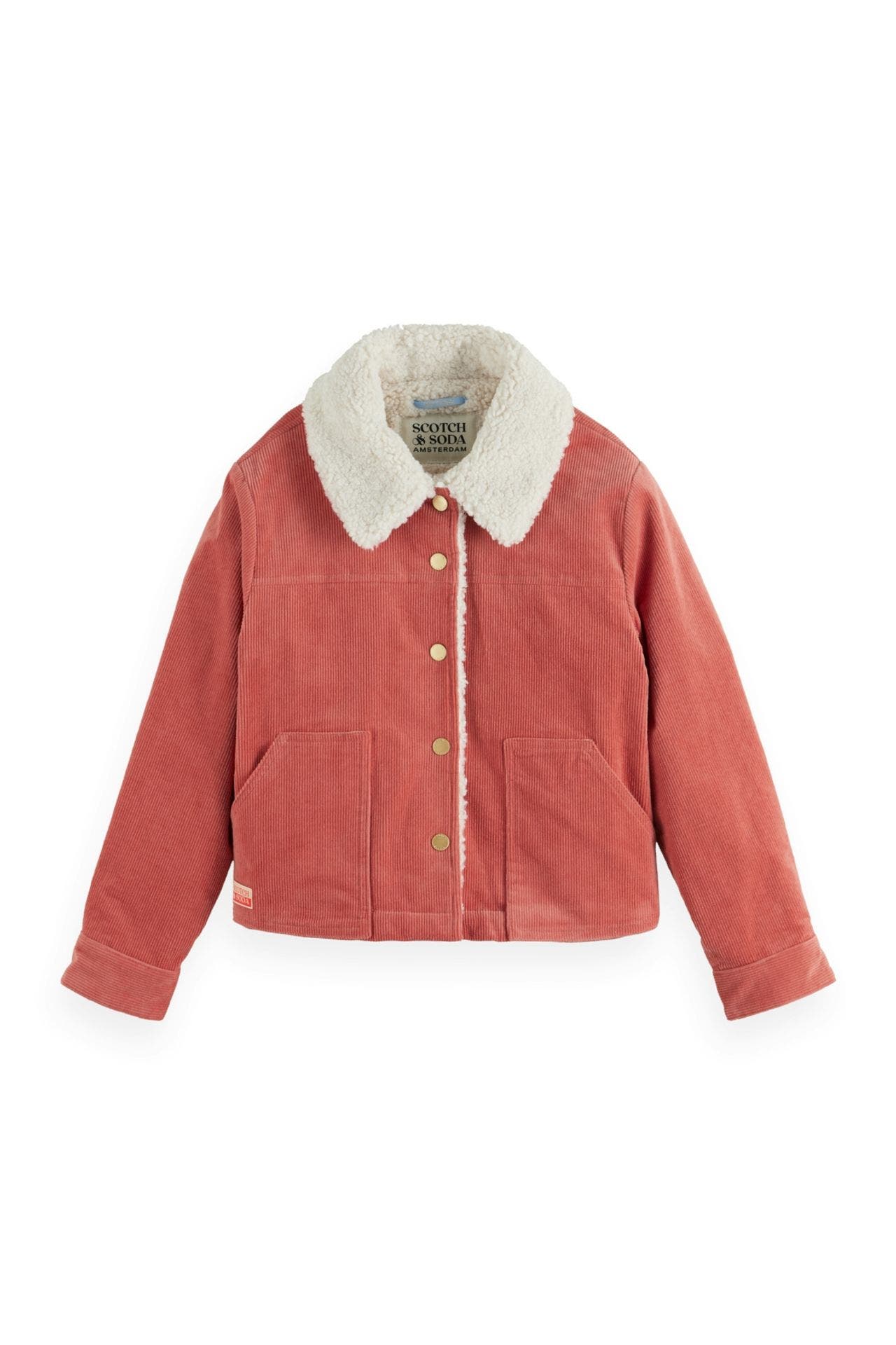 SCOTCH & SODA Cordjacke koralle, Bild 1