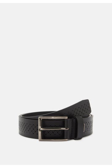 LLOYD BELTS Leder-Gürtel schwarz