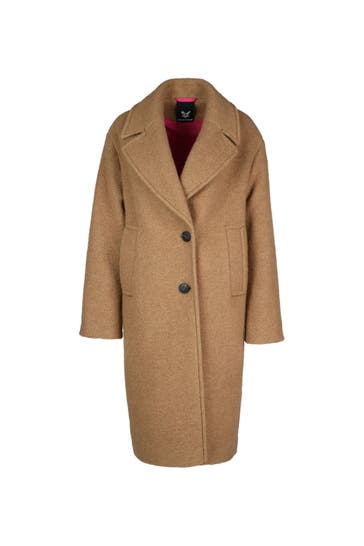 FUCHS SCHMITT Wollmixmantel camel