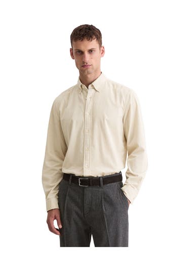 MARC O'POLO Cordhemd navy Regular Fit