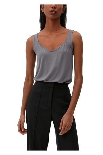 S.OLIVER BLACK LABEL Top steingrau