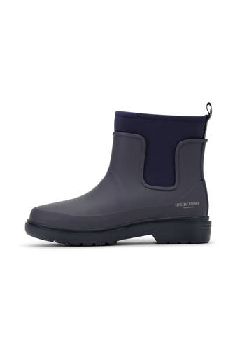 ILSE JACOBSEN Gummi-Stiefelletten navy