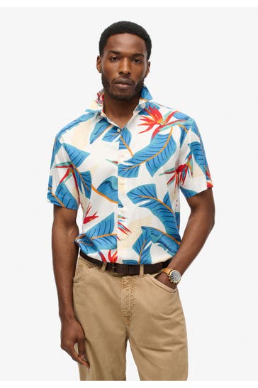 SUPERDRY Kurzarmhemd Regular Fit