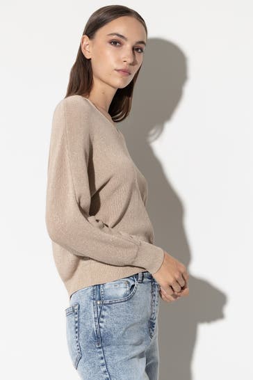 LUISA CERANO Strickpullover beige