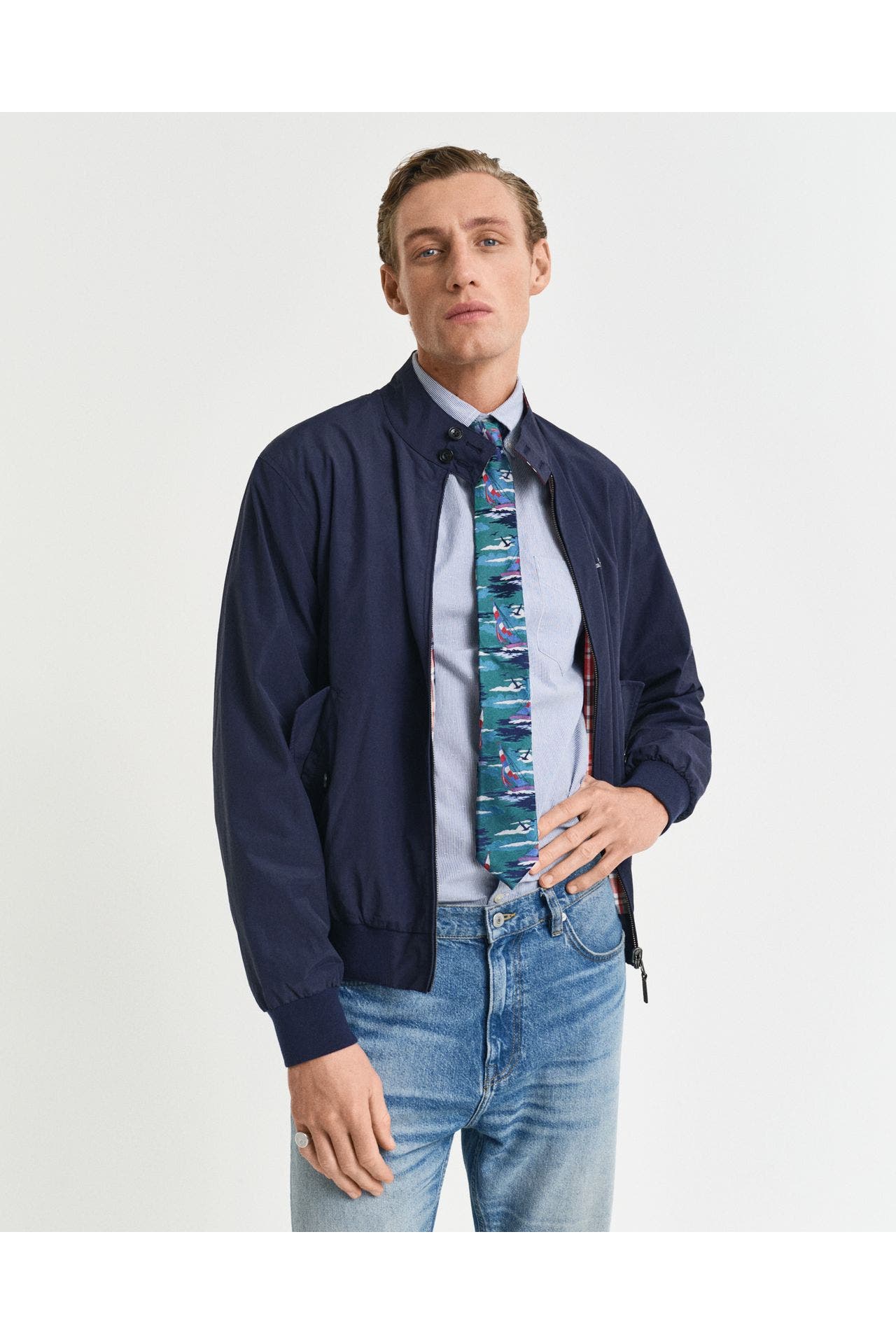 GANT Wende-Blouson navy-kariert, Bild 1
