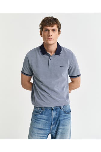 GANT Polo-Shirt rauchblau