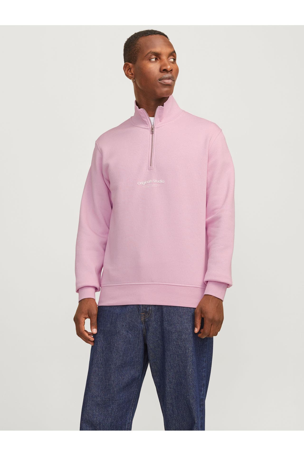 JACK & JONES Sweat-Troyer rosa, Bild 1