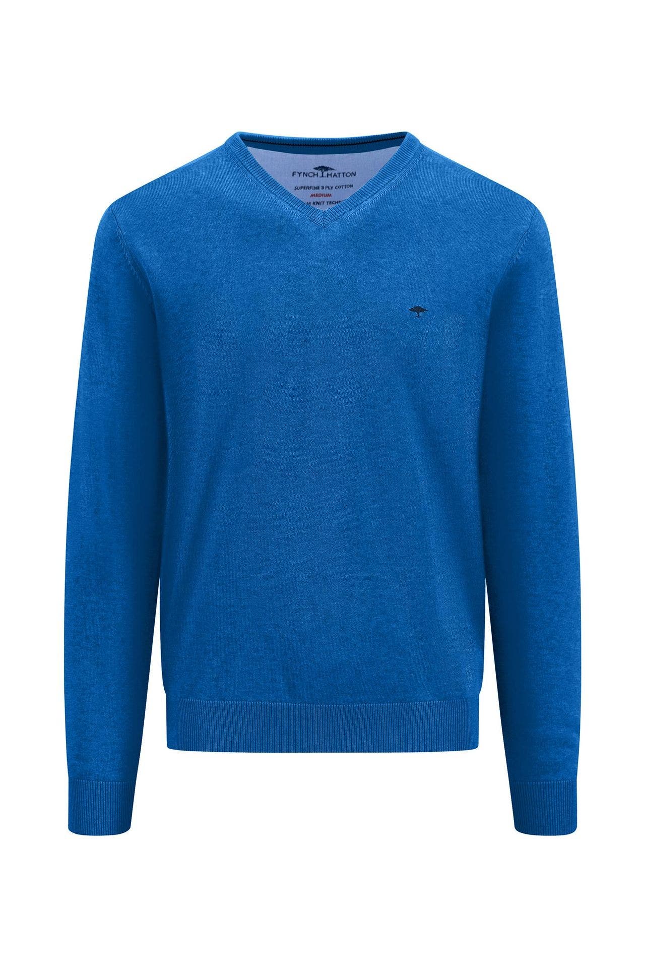 FYNCH-HATTON Strickpullover royalblau , Bild 1