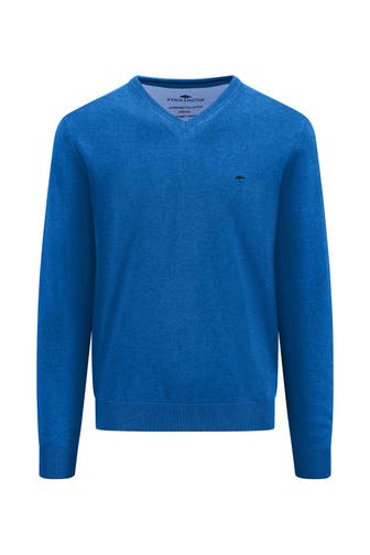 FYNCH-HATTON Strickpullover royalblau