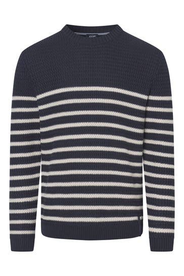 JOOP! Longsleeve Gerono navy/offwhite