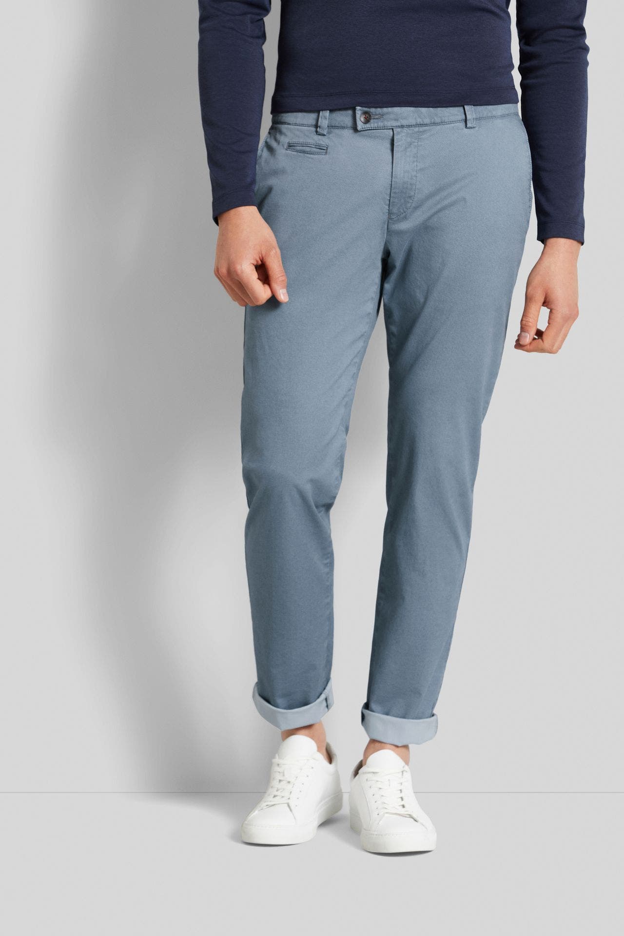 BUGATTI Stoffhose graublau, Bild 1