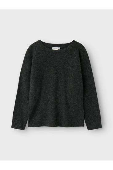 NAME IT - Strickpullover 'Tali' dunkelgrau