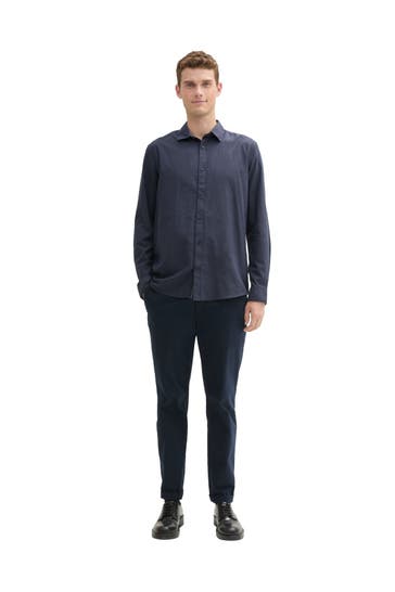 TOM TAILOR Casual-Hemd Fitted Fit
