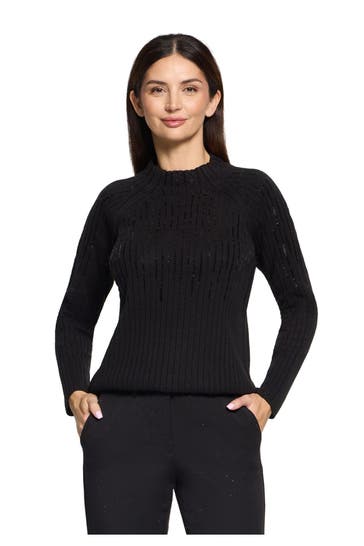 BETTY BARCLAY Strickpullover schwarz