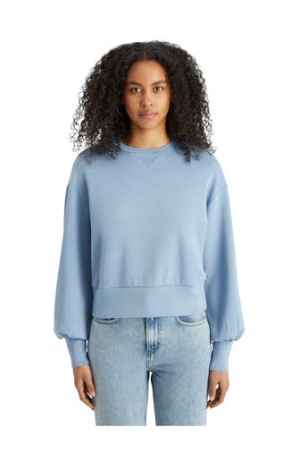 SCOTCH & SODA Sweatshirt taubenblau
