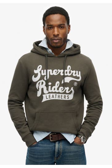 SUPERDRY Hoodie dunkelgrau