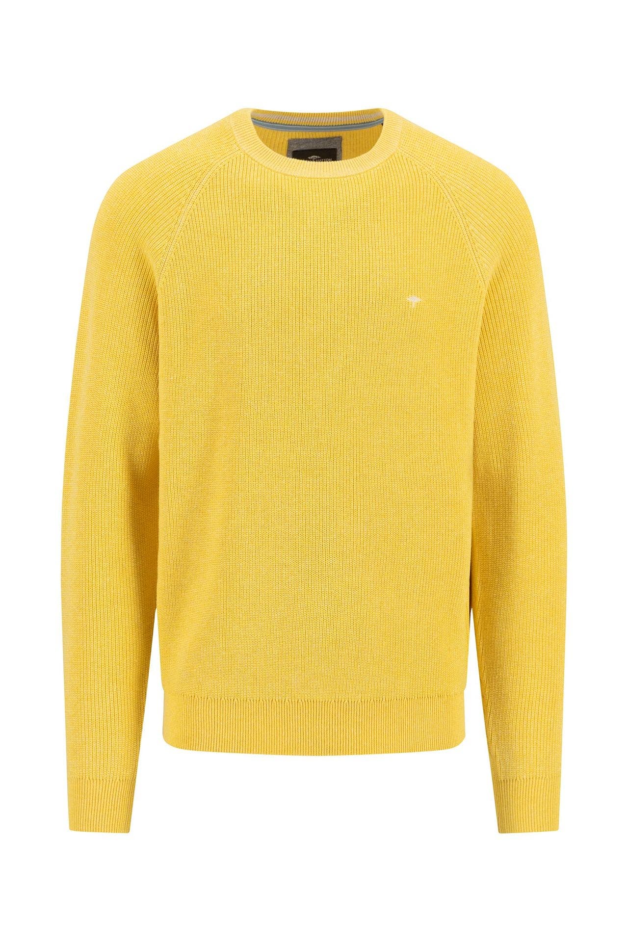 FYNCH-HATTON Strickpullover gelb, Bild 1