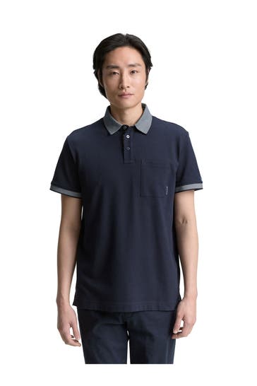 TOM TAILOR Polo-Shirt nachtblau