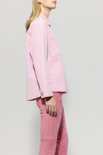 LUISA CERANO Jeansbluse hellrosa